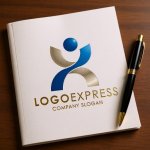 画像6: Xと人型が織りなす、繋がりと革新のロゴ (6)