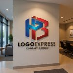 画像10: PとB、六角形が連結するダイナミックなロゴ (10)