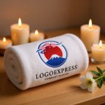 画像5: 富士山と桜の和風ロゴ (5)