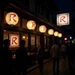 画像8: 和風の筆記体「R」が示す情熱と信頼のロゴ (8)