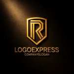 画像12: Rと盾が示す、堅牢な信頼と情熱のロゴ (12)