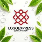 画像9: 水引結びとハートが織りなす、情熱と絆のロゴ (9)