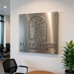 画像7: 灯台と青海波が導くラインアートロゴ (7)