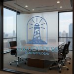 画像11: 灯台と青海波が導くラインアートロゴ (11)