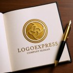 画像6: 回転する四つ葉の紋章ロゴ (6)