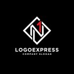 画像4: N1が組み込まれた幾何学的なロゴ (4)