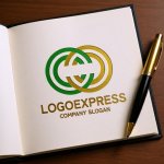 画像6: 織り交ぜたCの持続可能なコラボレーションロゴ (6)