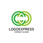 画像1: 織り交ぜたCの持続可能なコラボレーションロゴ (1)