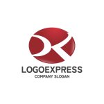 画像3: Kと楕円が描くグローバルな信頼と推進ロゴ (3)