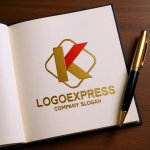 画像6: Kとスクエアが示す信頼と情熱のモダンロゴ (6)