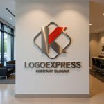 画像10: Kとスクエアが示す信頼と情熱のモダンロゴ (10)