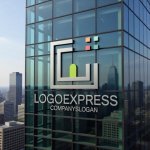 画像16: Cのモダンハウスとカラフルな窓のコミュニティロゴ (16)