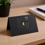 画像6: Cのモダンハウスとカラフルな窓のコミュニティロゴ (6)