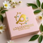 画像10: 鳥、枝、色とりどりのベリーのロゴ (10)