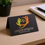 画像6: 人と家の温かい繋がりロゴ (6)