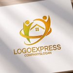 画像11: 人と家の温かい繋がりロゴ (11)