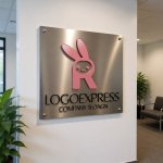 画像7: Rの可愛いウサギロゴ (7)