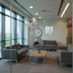 画像9: Rの可愛いウサギロゴ (9)