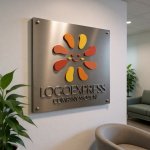 画像14: 笑顔の太陽キャラクターロゴ (14)