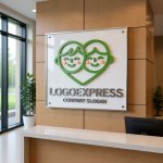 画像13: 笑顔の子供たちとハートが繋がるのロゴ (13)