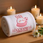 画像5: 愛らしいウサギとハートのロゴ (5)