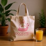 画像8: 愛らしいウサギとハートのロゴ (8)