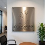 画像7: 可愛らしいウサギと星月夜の夢ロゴ (7)