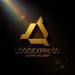 画像12: 三角形の構造と「A」の高度なロゴ (12)