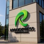 画像8: 流線型Rの成長ロゴ (8)