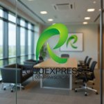 画像9: 流線型Rの成長ロゴ (9)