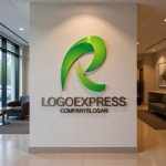 画像10: 流線型Rの成長ロゴ (10)