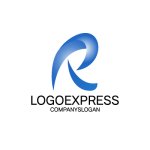 画像3: 流線型Rの成長ロゴ (3)