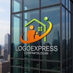 画像16: 家族と家と成長のロゴ (16)