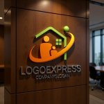 画像9: 家族と家と成長のロゴ (9)