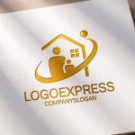 画像11: 家族と家と成長のロゴ (11)