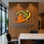 画像13: 家族と家と成長のロゴ (13)