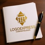 画像6: 計算機とひし形のロゴ (6)