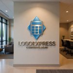 画像10: 計算機とひし形のロゴ (10)