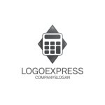 画像3: 計算機とひし形のロゴ (3)