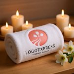 画像5: 桜の花びらが舞い上がるのロゴ (5)