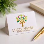 画像16: カラフルな実りの木ロゴ (16)