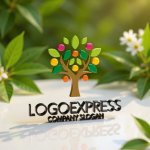 画像12: カラフルな実りの木ロゴ (12)