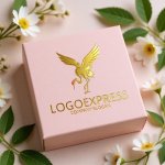 画像10: 優雅に舞う鶴の和風エレガントロゴ (10)