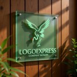 画像11: 優雅に舞う鶴の和風エレガントロゴ (11)