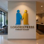 画像10: Mと人の繋がりのロゴ (10)