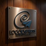 画像5: スパイラルe紙飛行機のロゴ (5)