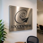 画像7: スパイラルe紙飛行機のロゴ (7)