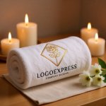 画像5: バラと菱形が彩る高級感ロゴ (5)