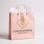 画像6: バラと菱形が彩る高級感ロゴ (6)