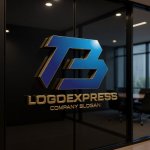 画像15: 力強いTとBの連結が示すロゴ (15)